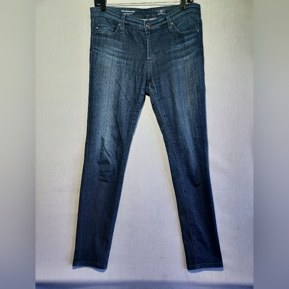EUC AG Adriano Goldschmied The Legging Ankle super skinny women's jeans size 28R - Picture 1 of 9